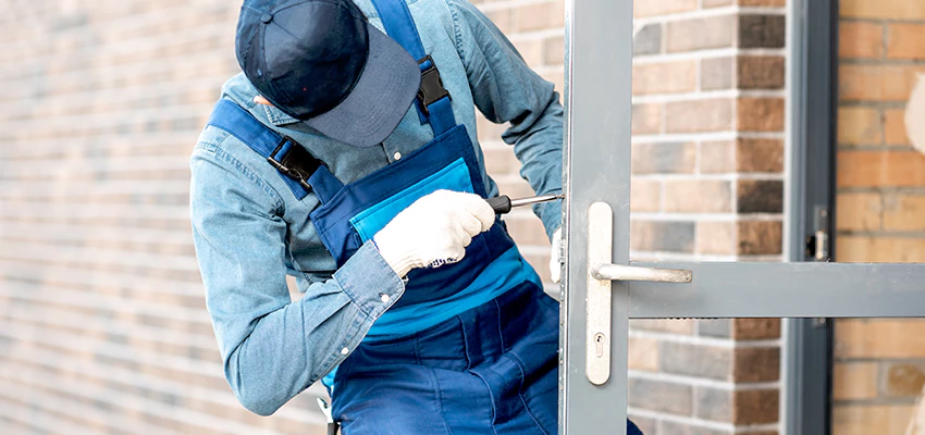 Pivot Storefront Door Locks Installation in Tiburon, California